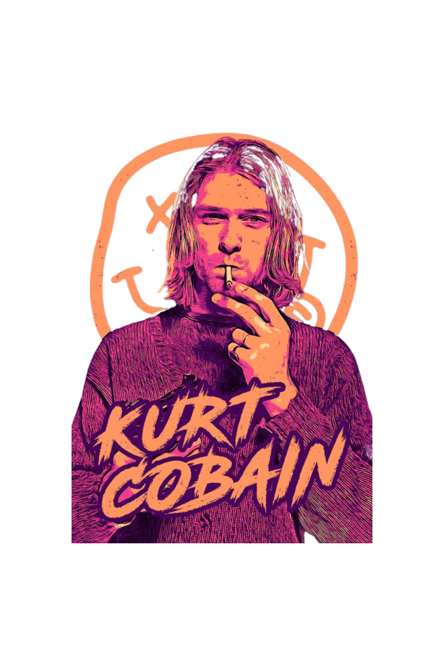 Nirvana - Kurt Kobain: Oversized Tee