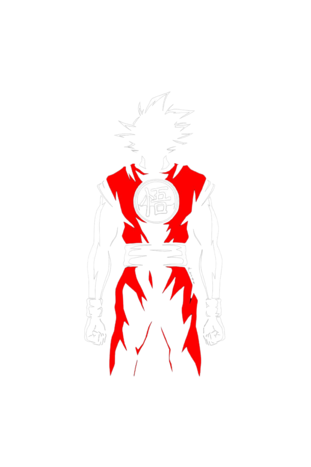 Dragon Ball Z - Goku: Oversized Tee