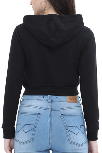 Urban Blossom Crop hoodie