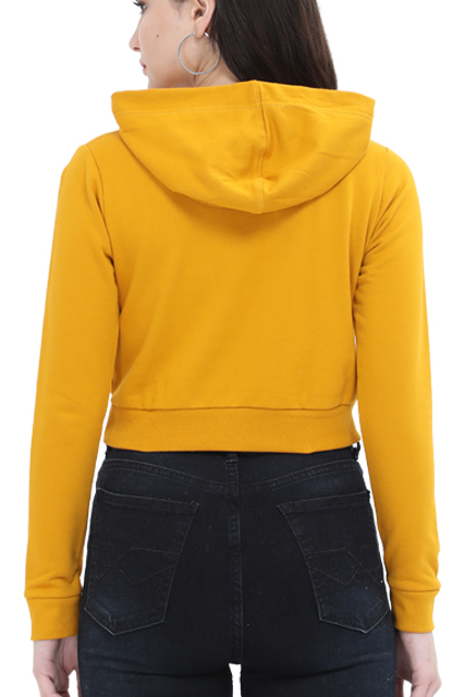 Urban Blossom Crop hoodie