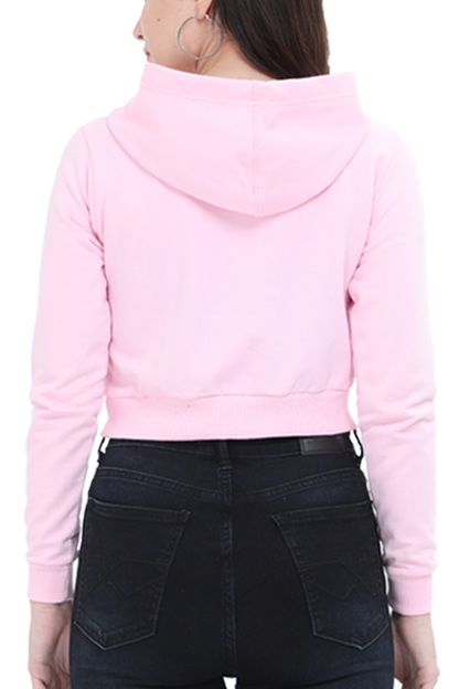 Urban Blossom Crop hoodie