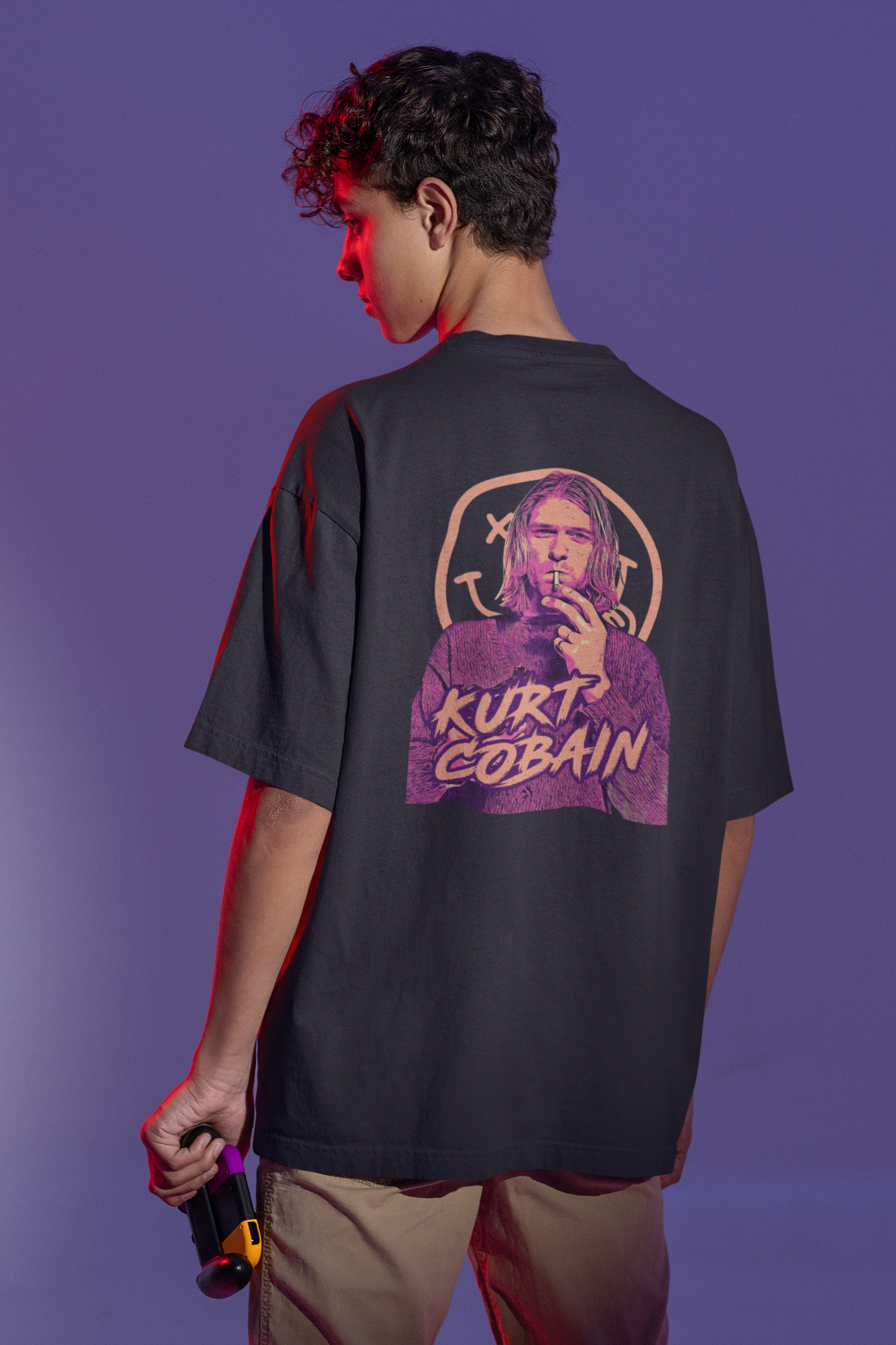 Nirvana - Kurt Kobain: Oversized Tee