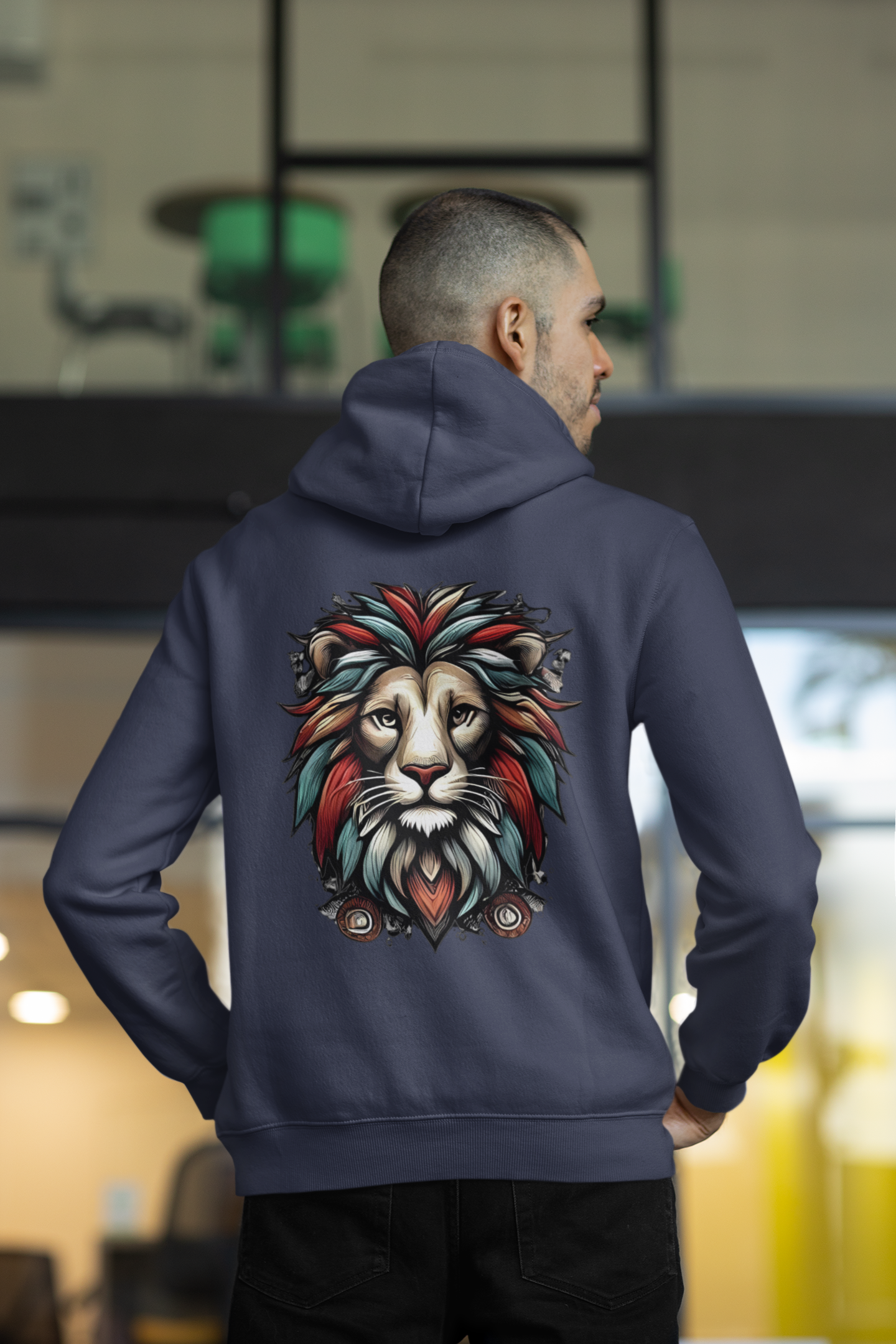 The Lion's Gaze: Hoodie