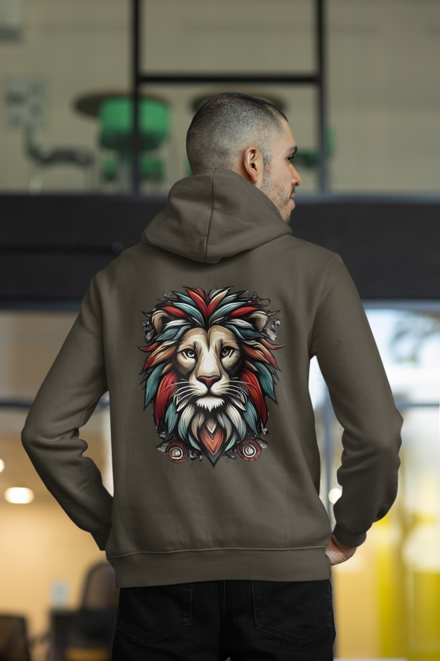 The Lion's Gaze: Hoodie