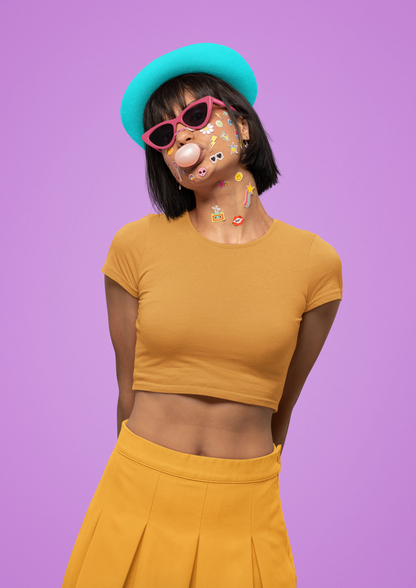 Solid Essential: Crop Top