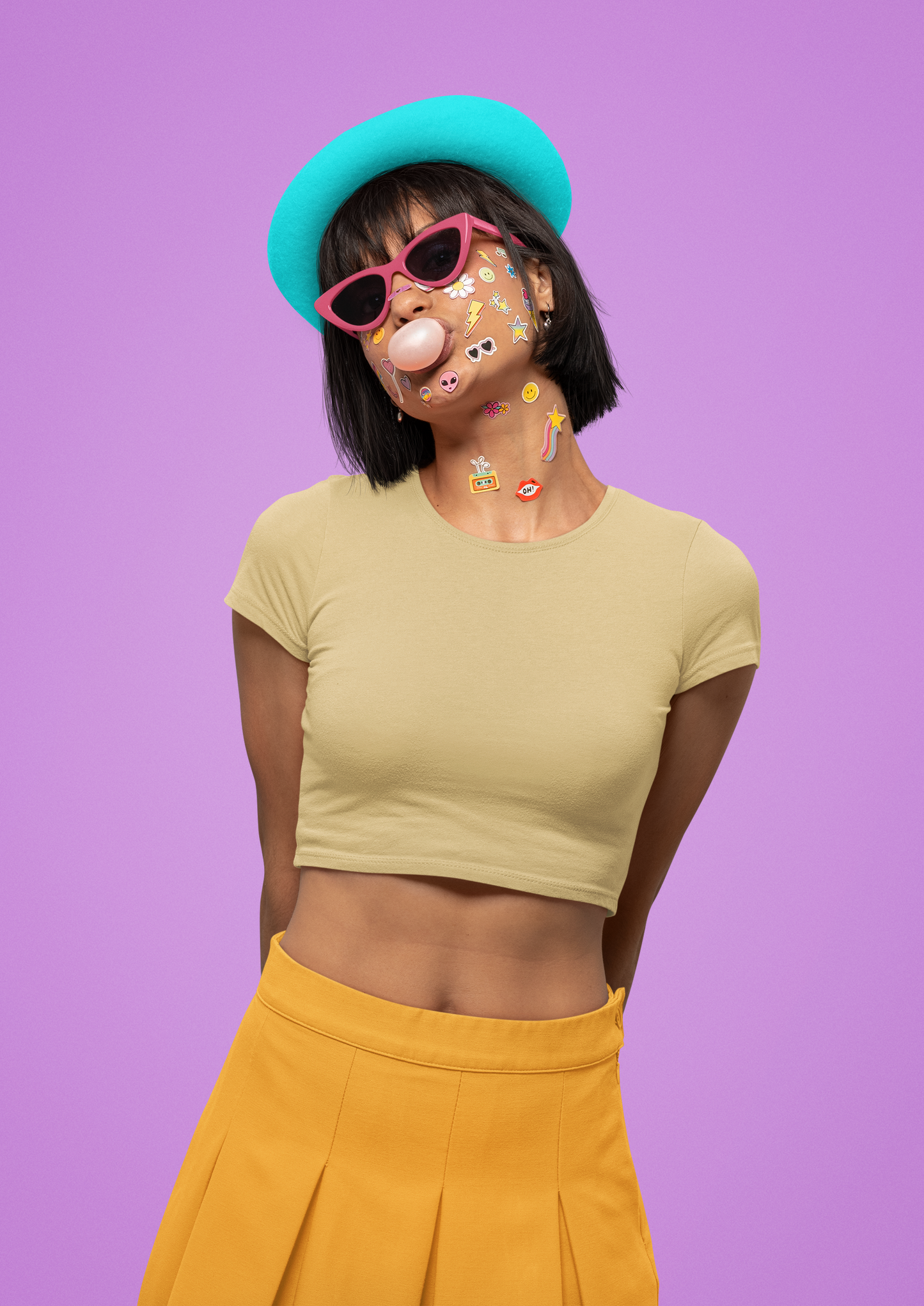 Solid Essential: Crop Top