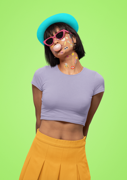 Solid Essential: Crop Top