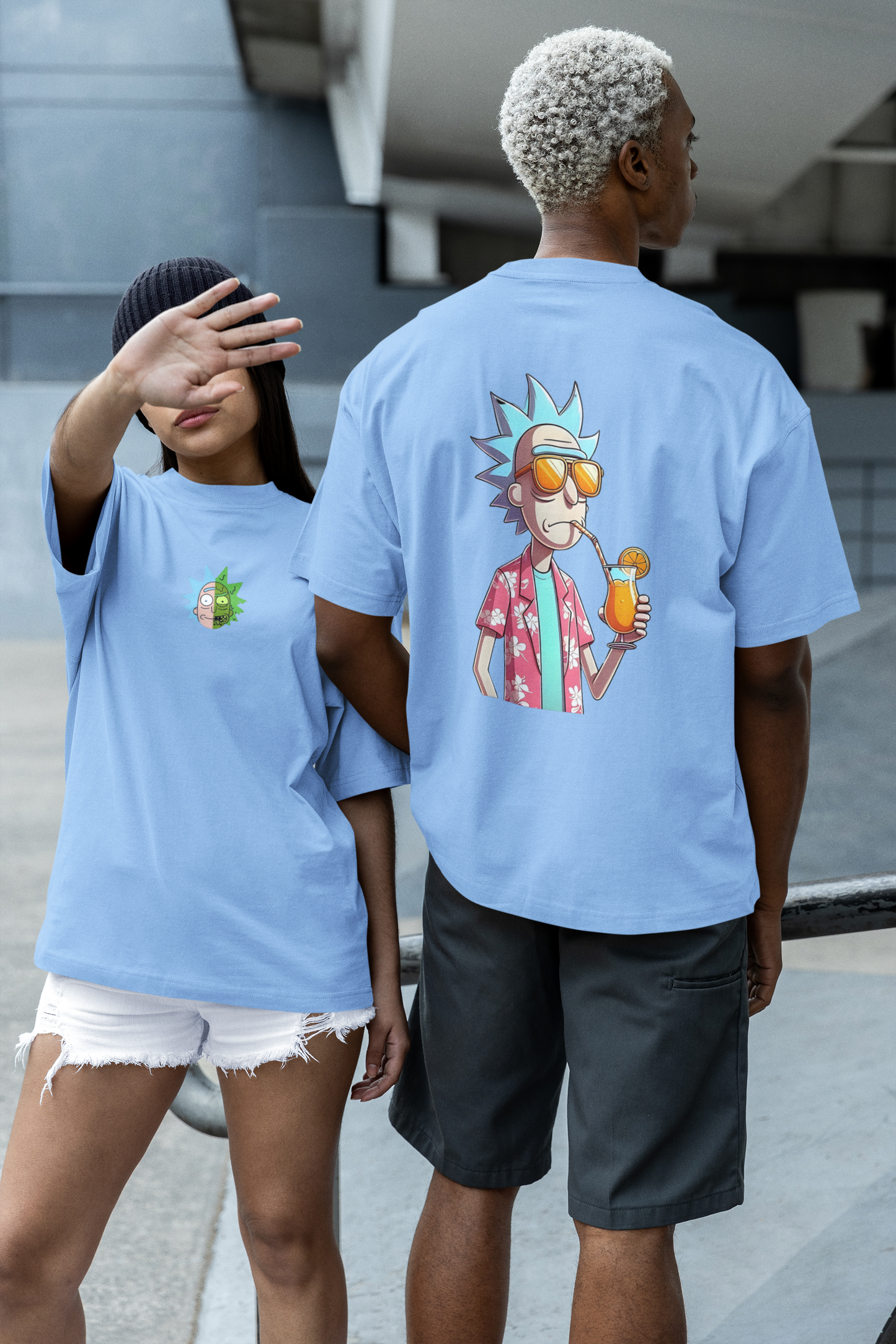 Rick and Morty: Oversized T-Shirt