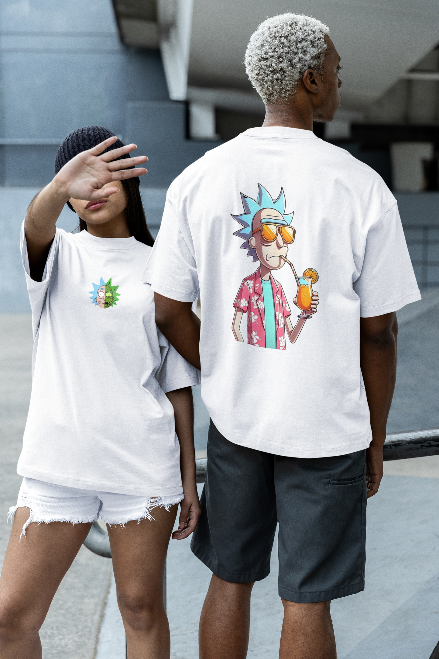 Rick and Morty: Oversized T-Shirt