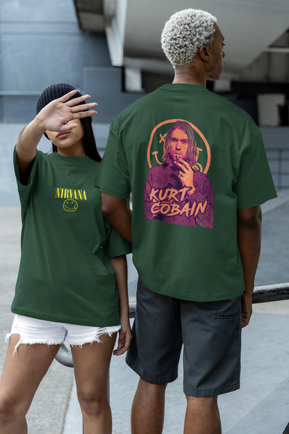 Nirvana - Kurt Kobain: Oversized Tee