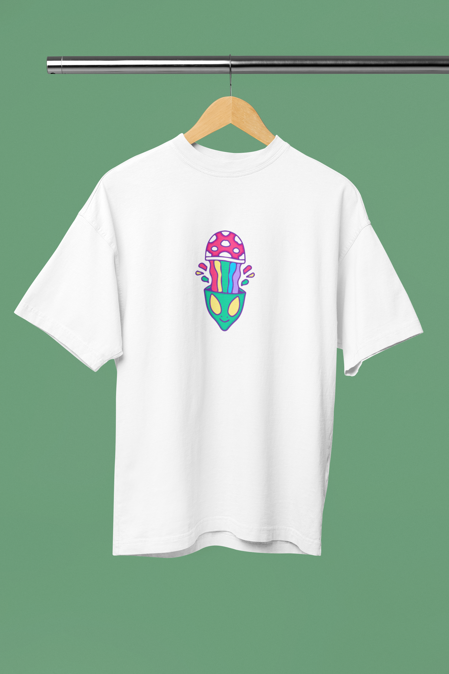 Psychedelic Mind Oversized Tee