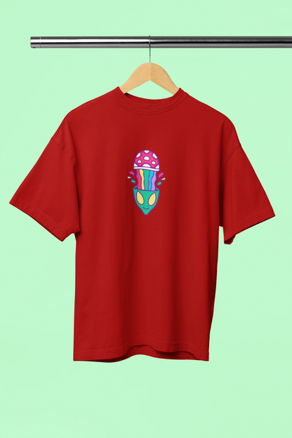 Psychedelic Mind Oversized Tee