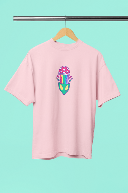 Psychedelic Mind Oversized Tee