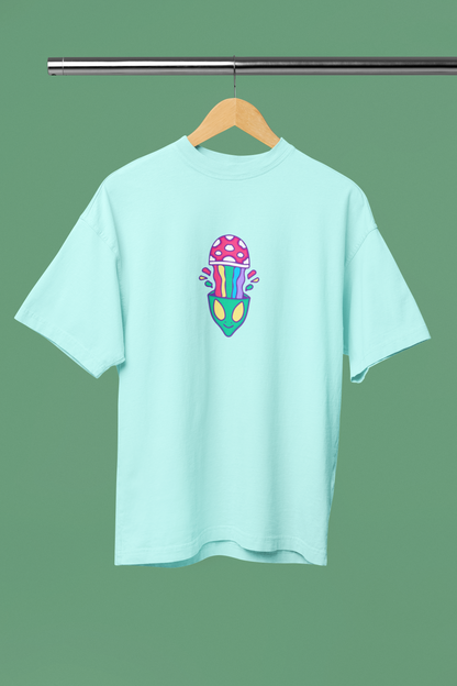 Psychedelic Mind Oversized Tee