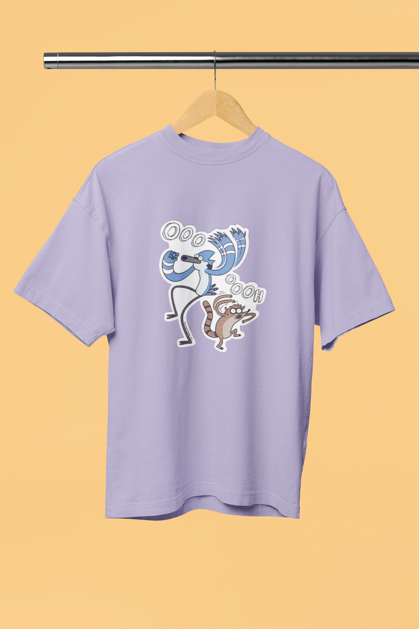 Mordecai Rigby: Oversized Tee