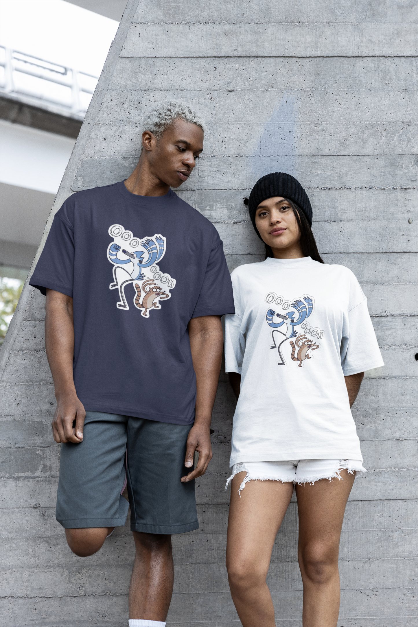 Mordecai Rigby: Oversized Tee