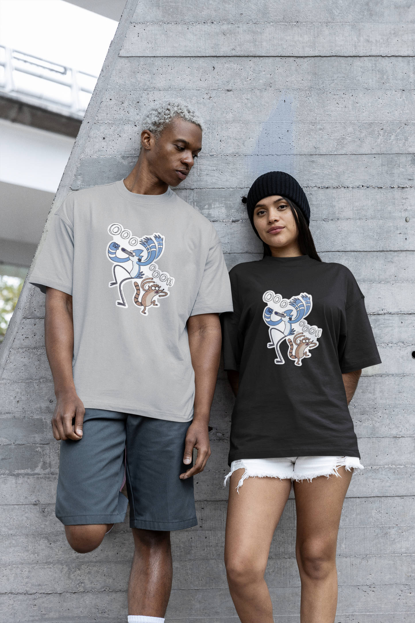 Mordecai Rigby: Oversized Tee