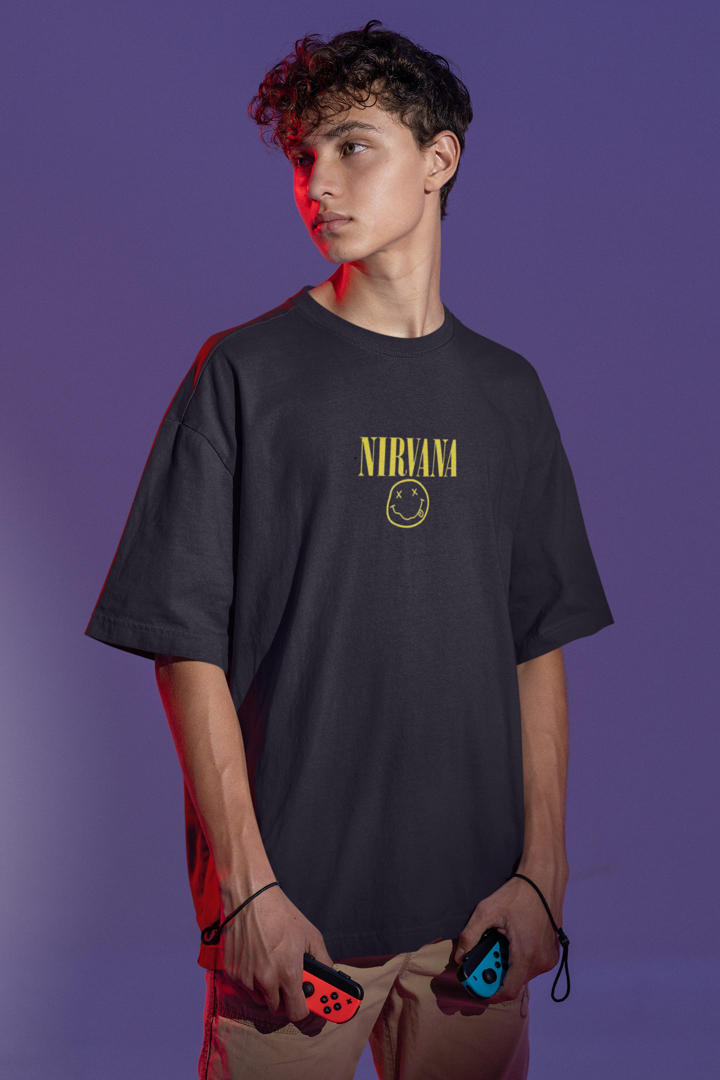 Nirvana - Kurt Kobain: Oversized Tee