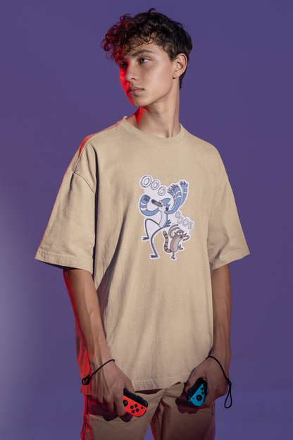 Mordecai Rigby: Oversized Tee