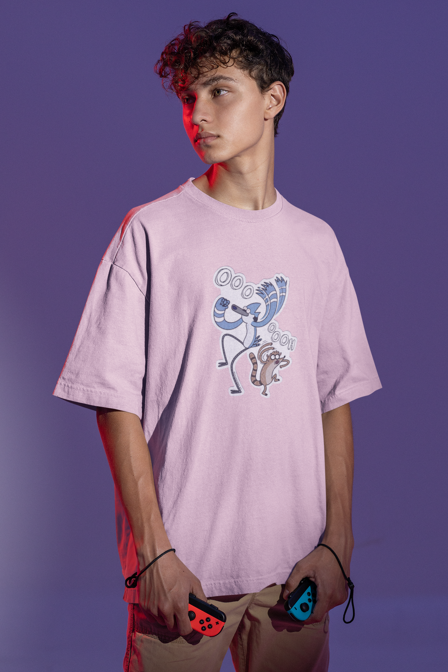 Mordecai Rigby: Oversized Tee