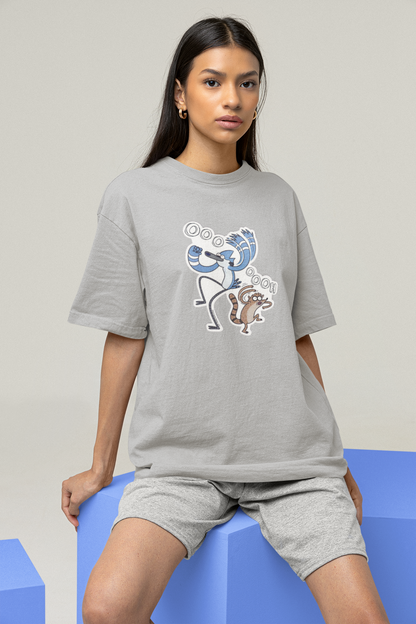 Mordecai Rigby: Oversized Tee