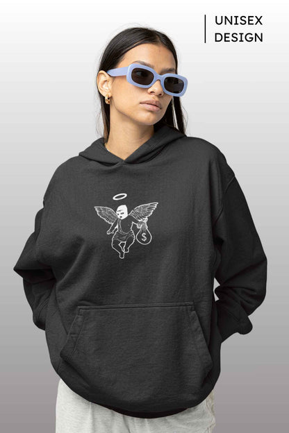 Money Angel Oversized Hoodie