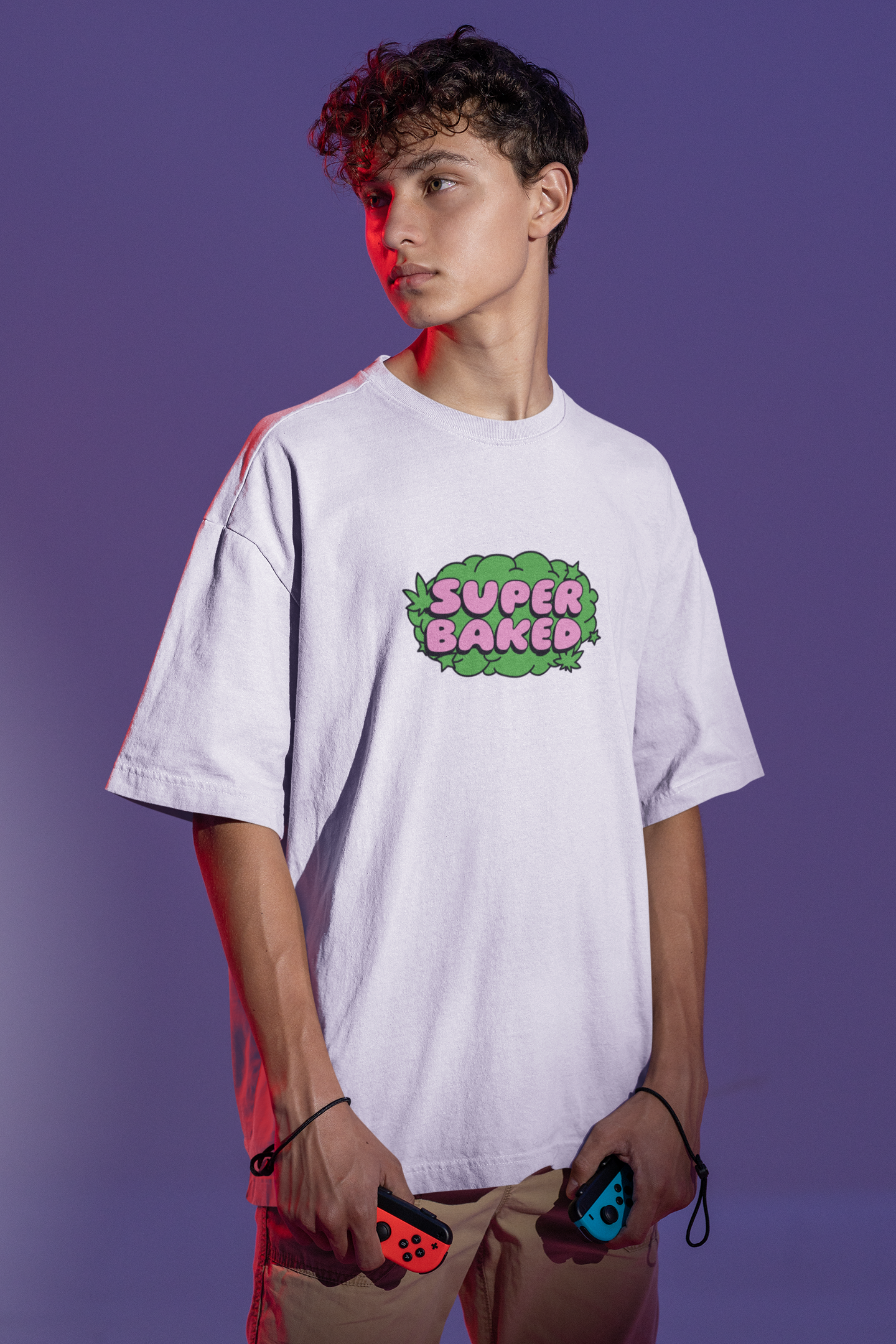 Super Baked: Oversized T-Shirt